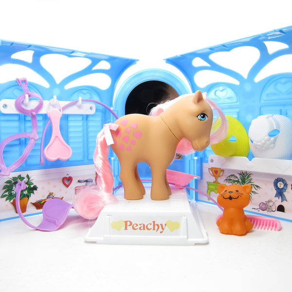 my little pony retro pretty parlor playset figure