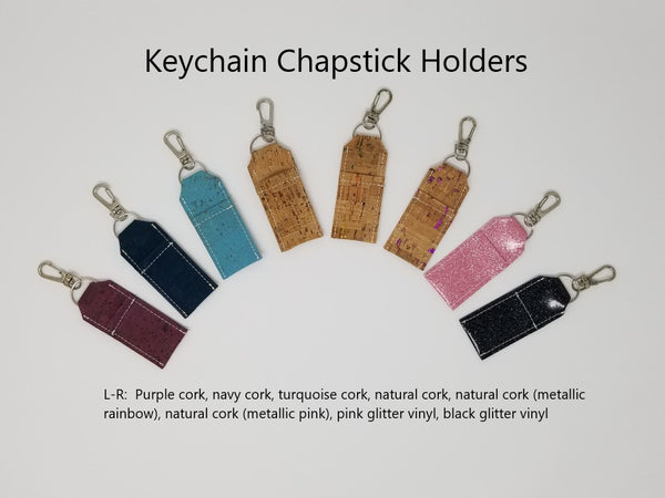Keychain Chapstick Holders - group photo