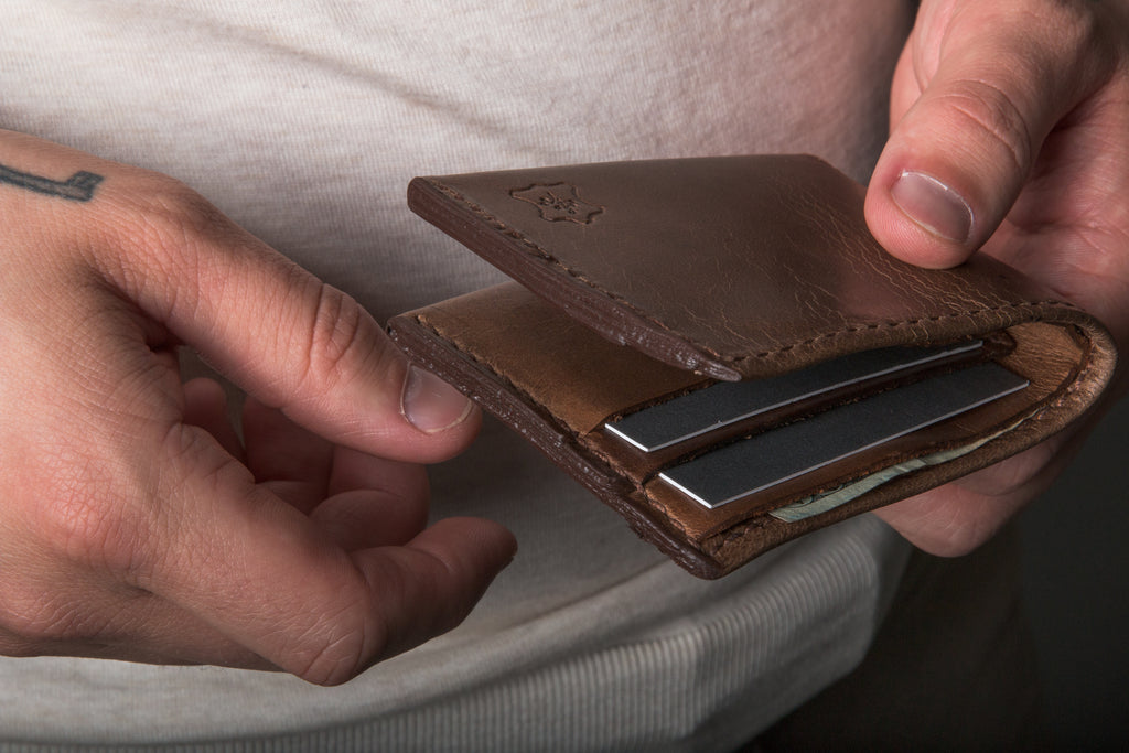 This heirloom wallet was hand-crafted and made to last a lifetime. Leather of this quality is our favorite to use at Orox leather, where we've been making goods by hand for generations. 