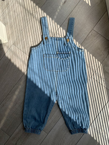 unisex denim dungarees