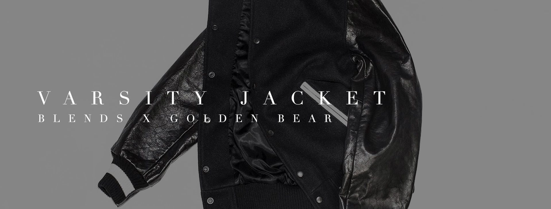 Blends x Golden Bear Horween Varsity Jacket