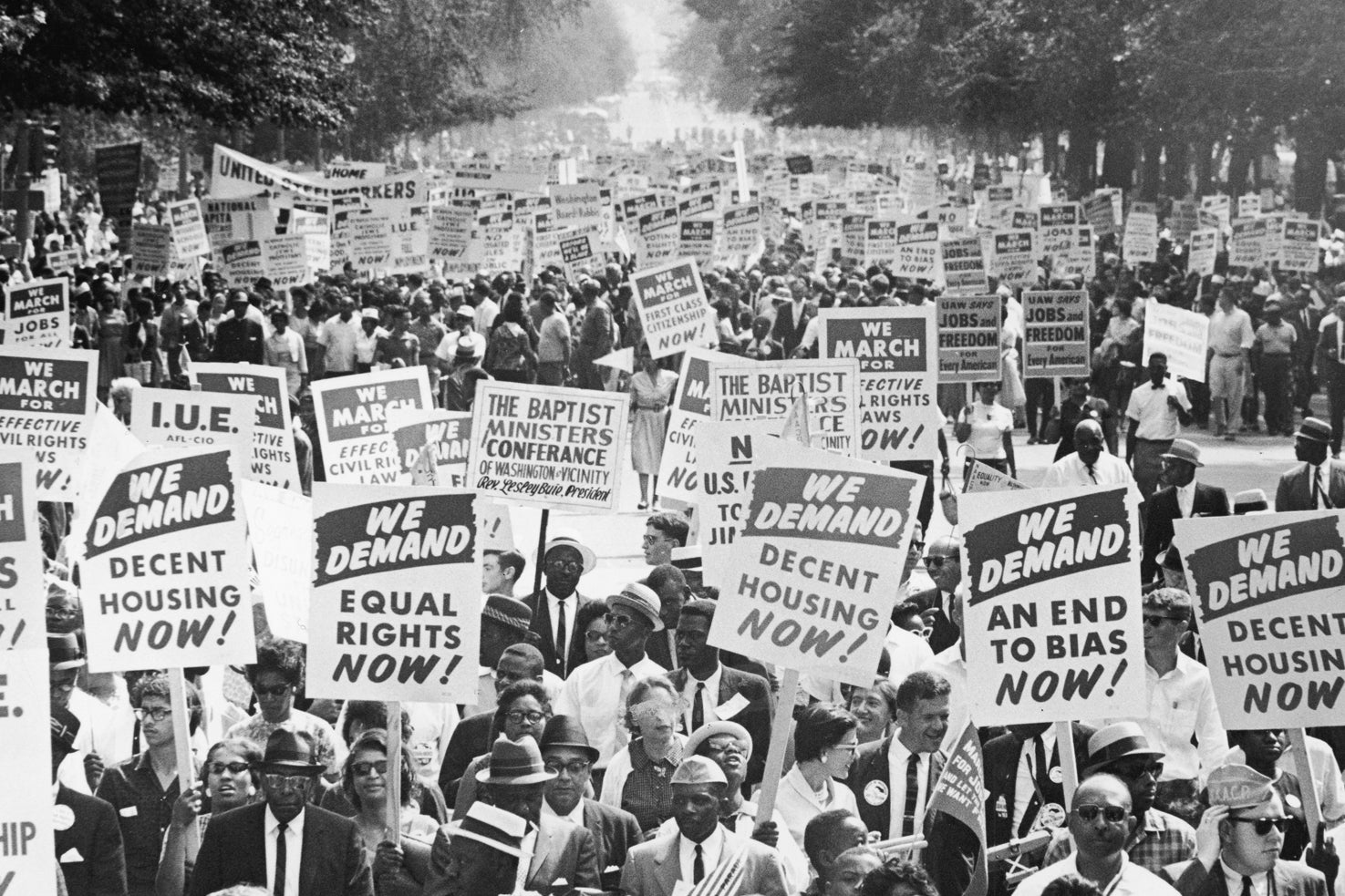 THE MARCH ON WASHINGTON - AUGUST 28, 1963