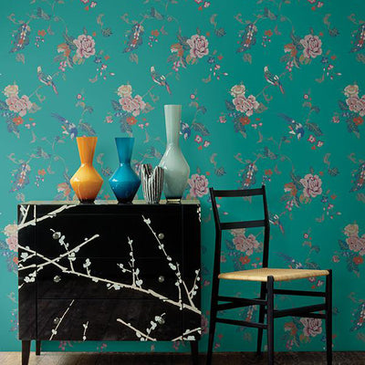 Watercolor Florals Collection by Mayflower Wallpaper