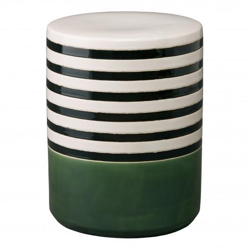Stripe Garden Stool/Table