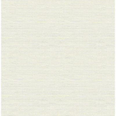 Agave Imitation Grasscloth Wallpaper in Light Grey from the Pacifica Collection by Brewster Home Fashions