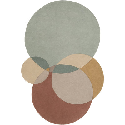 Beck BCK-1006 Hand Tufted Rug in Sage & Khaki by Surya