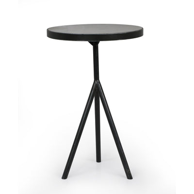 Corin End Table In Powder Black