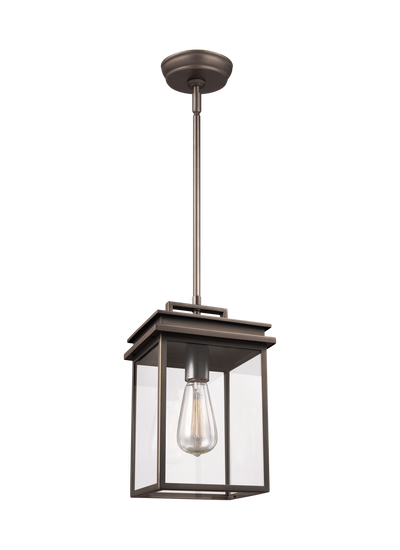 Glenview Collection 1 - Light Outdoor Pendant Lantern by Feiss