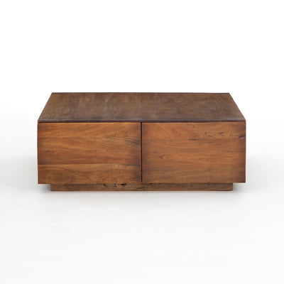 Duncan Storage Coffee Table In Reclaimed Fruitwood