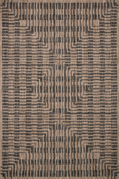 Isle Rug in Brown & Black by Loloi