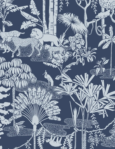 Jungle Dream Wallpaper in Lune design by Aimee Wilder