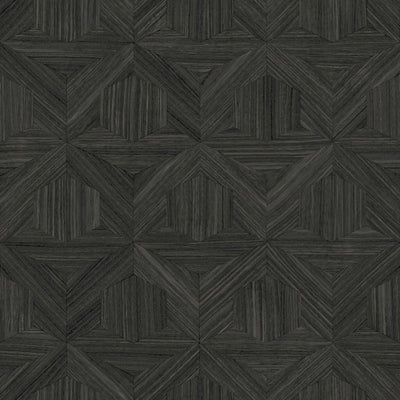Parquet Midnight Wallpaper from the Magnolia Open Sheet Collection by Joanna Gaines