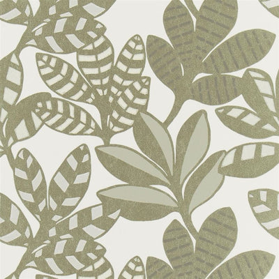Tanjore Gold Wallpaper from the Minakari Collection by Designers Guild