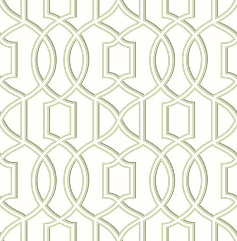 Green Trellis Wallpaper – Trellis Wallpapers Collection – BURKE DECOR