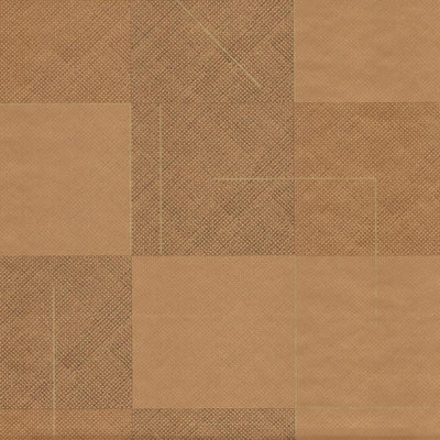 Squares Wallpaper in Terracotta by Hawkins New York