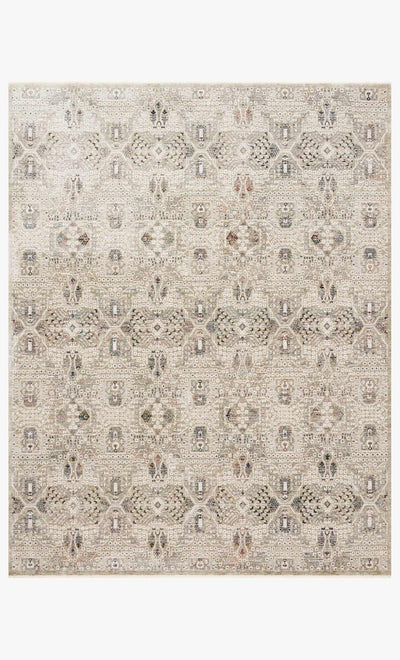 Theia Rug in Granite & Ivory by Loloi