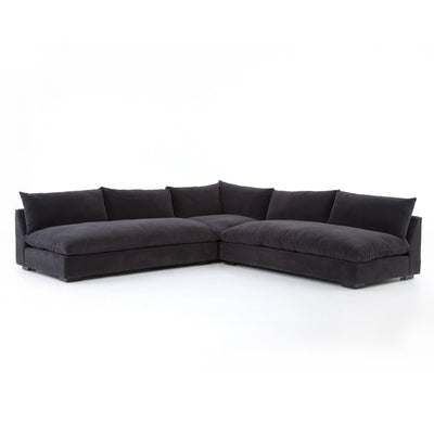 Grant Sectional In Henry Charcoal