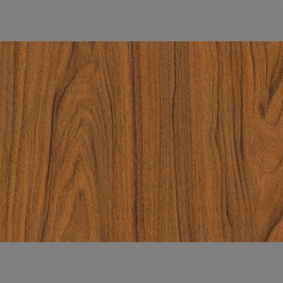 Medium Walnut Self-Adhesive Wood Grain Contact Wall Paper by Burke Decor