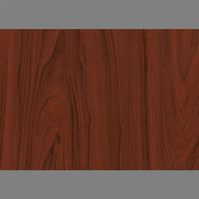 Dark Mahogony Self-Adhesive Wood Grain Contact Wall Paper by Burke Decor