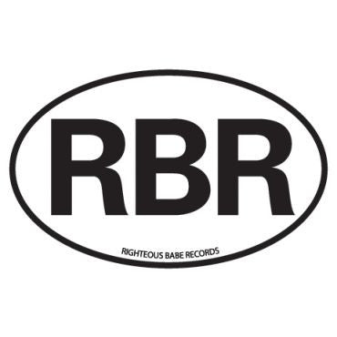 venijn Giraffe pk RBR auto sticker - Righteous Babe Records car bumper sticker