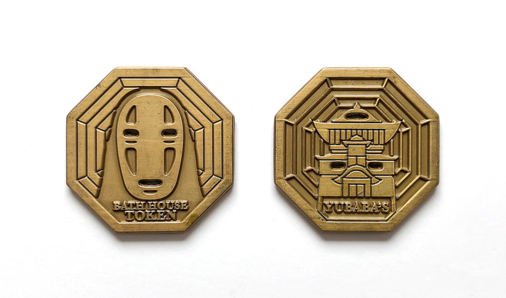 Bruce Yan Spirited Away antique gold token