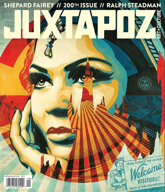 Juxtapoz Art & Culture Magazine cover