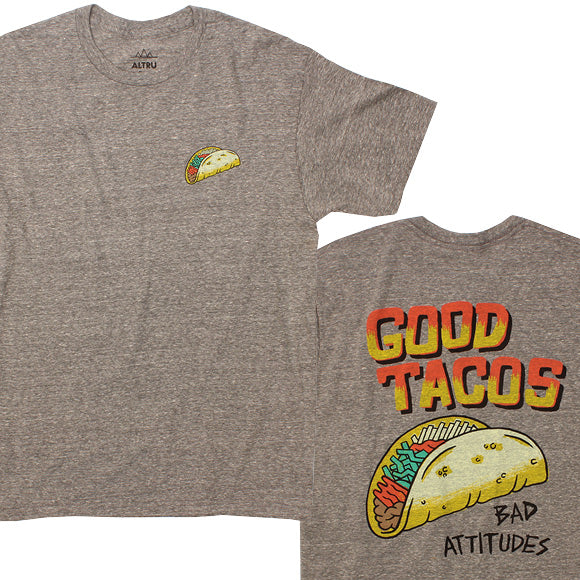 Luke Pelletier Good Tacos shirt by Altru Apparel
