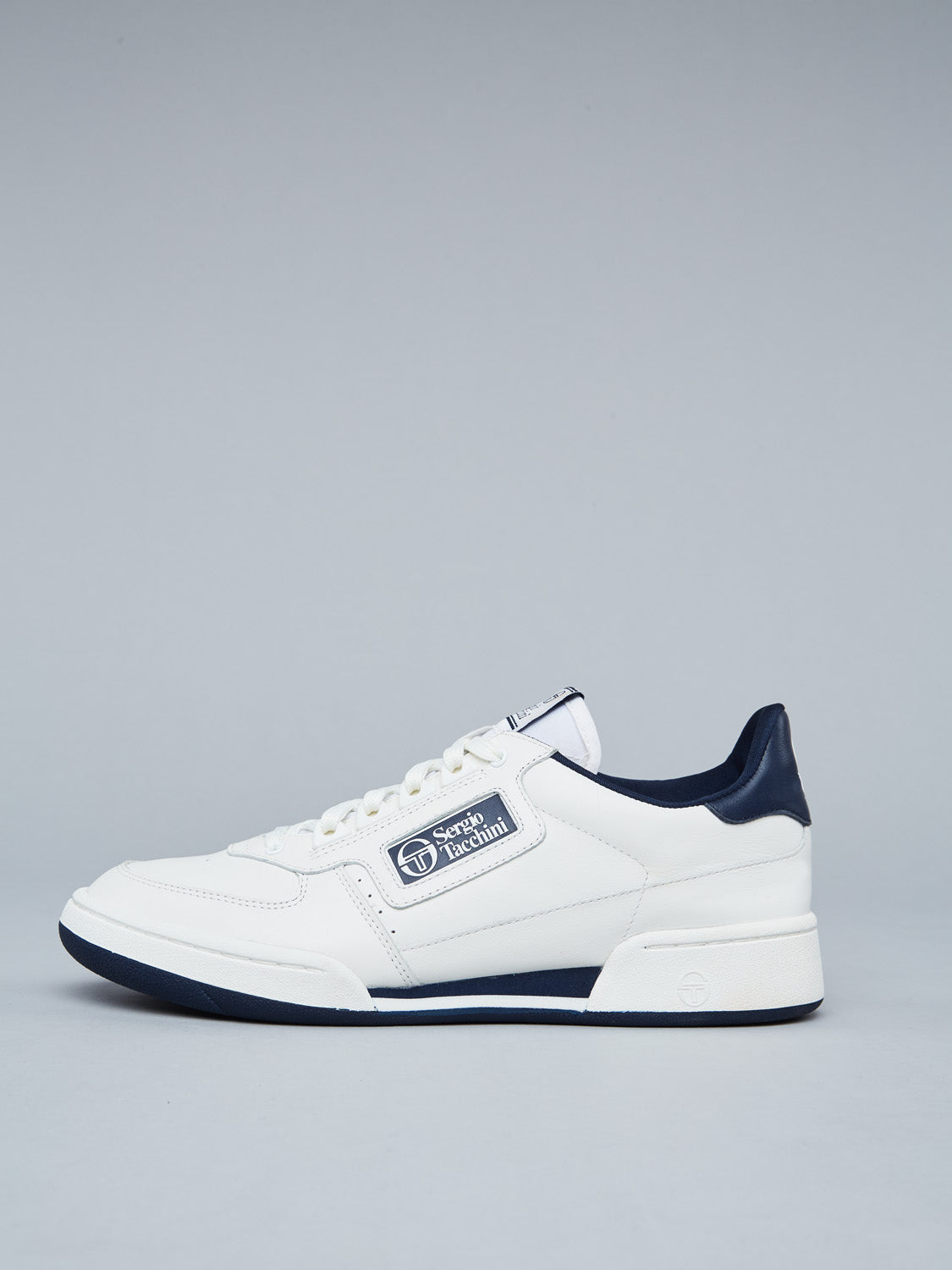 NEW YOUNG LINE SNEAKER - WHITE/NAVY 