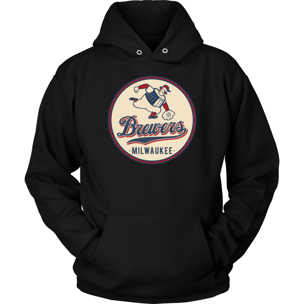 milwaukee brewers hooded sweatshirt