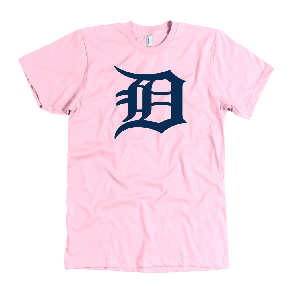 pink detroit tigers shirt