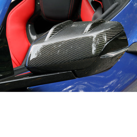 Nowicki Autosport Introduces Concept8 C8 Corvette  Bespoke Carbon Fiber Mirror Caps