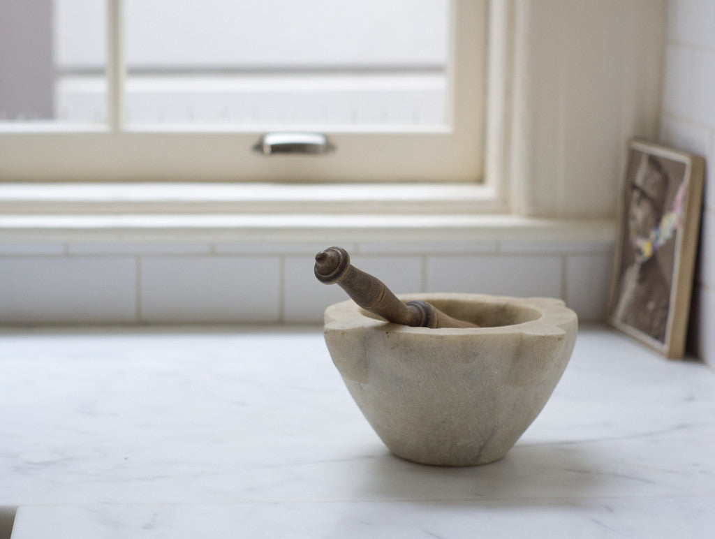 Alabaster Mortar & Pestle