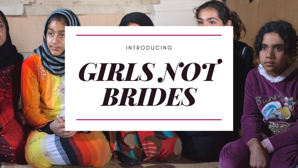 Adornia charity profits Girls Not Brides Organization 