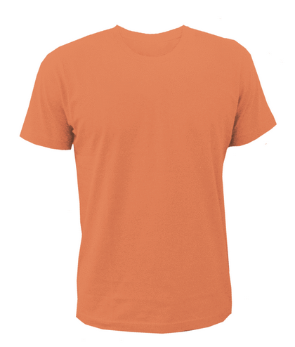 orange men's t-shirt in Fairtrade cotton from Epona Clothing