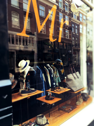 Menswear shop Amsterdam