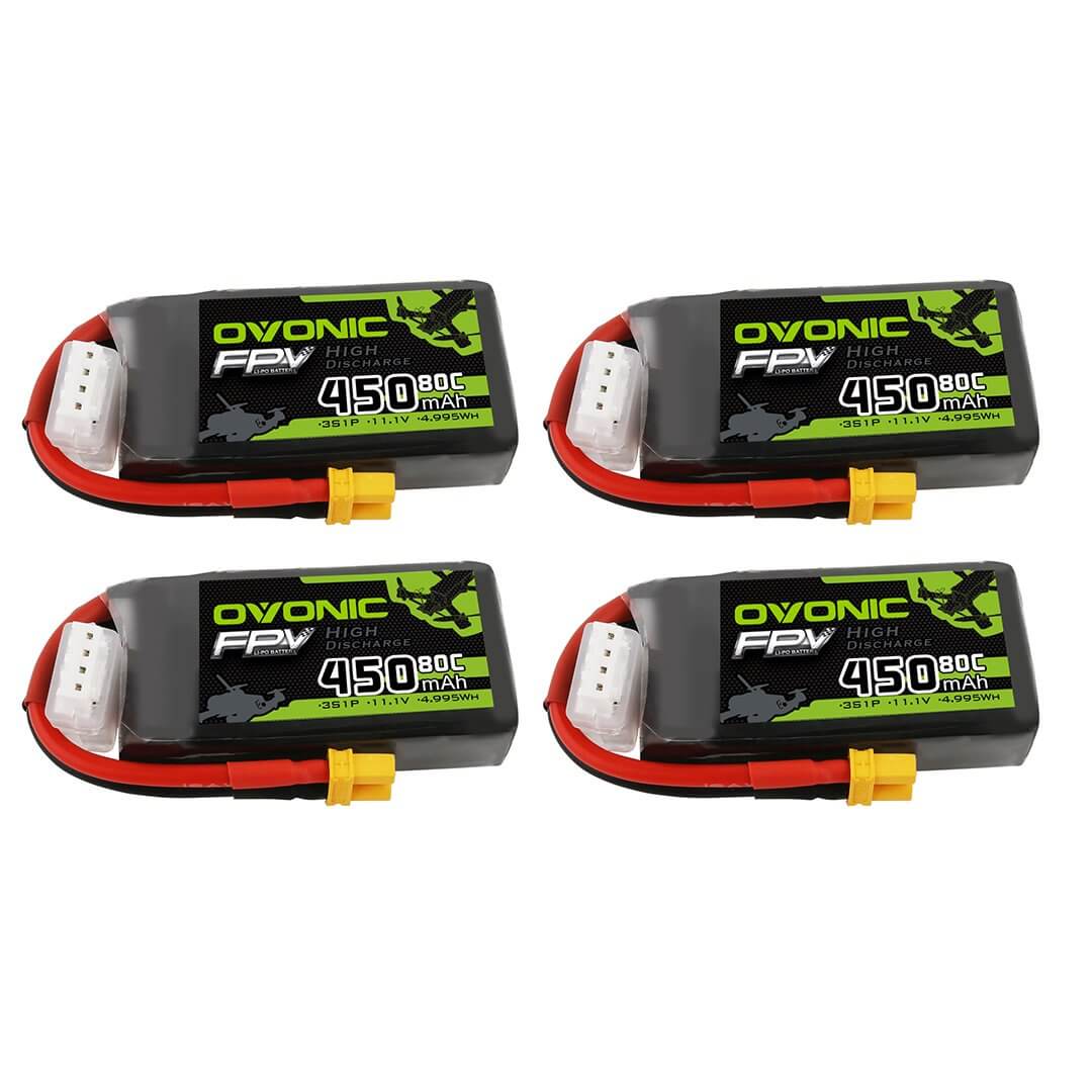 Ovonic 3S 11.1V 450mah 80C