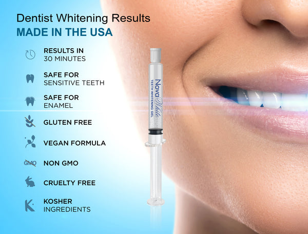 safe teeth whitening gel