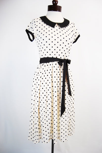 cute polka dot dress