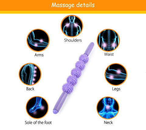 Fascia And Cellulite Blaster Pressure Point Muscle Roller Stick