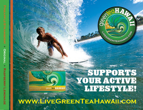 Live Green Tea Hawaii - Surf Expo 2013