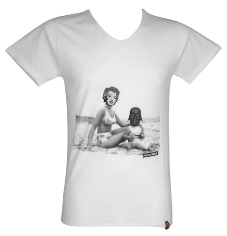 french kick darth vader and marylin munroe t shirt