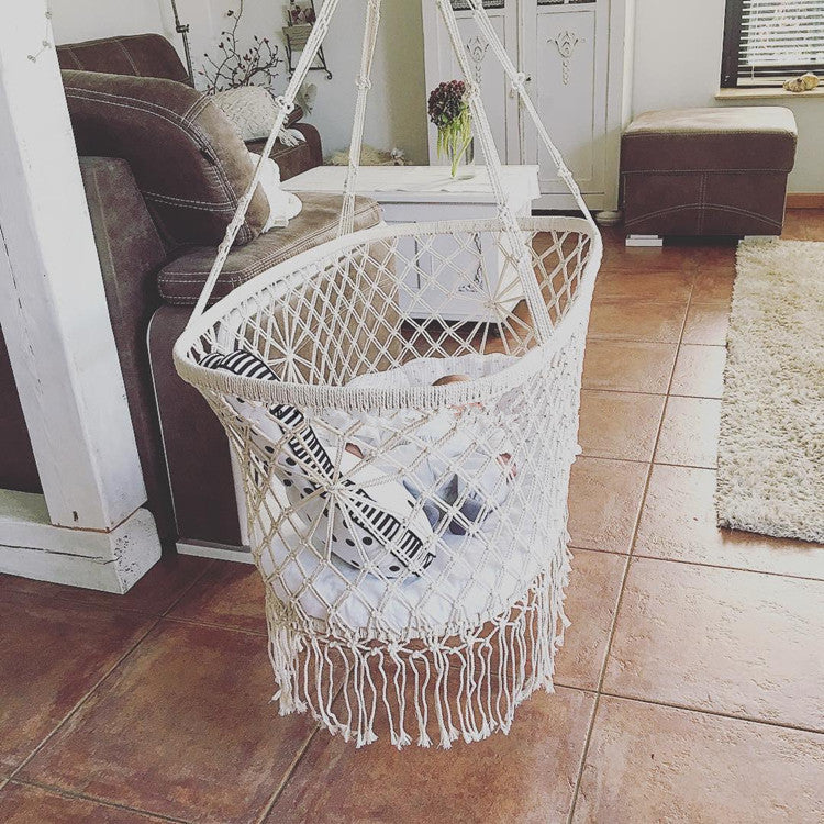 boho baby bassinet