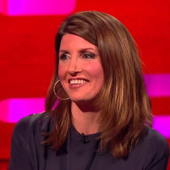 Sharon Horgan in Our large Granulation Gypsy hoops on The Graham Norton Show 