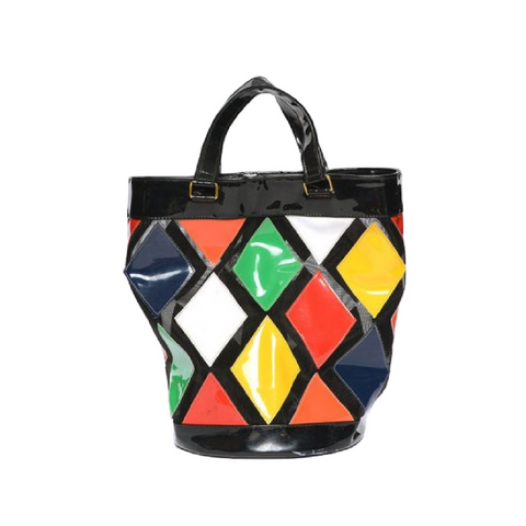 moschino harlequin backpack