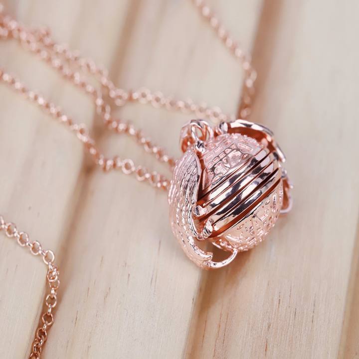 Angel Wing Locket Necklace