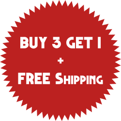 Buy 3 Get 1 + Free Shipping
