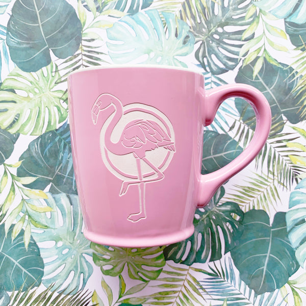 Pink Flamingo Mug