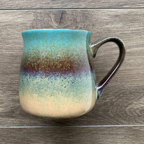 Rustic Lakeshore Teal mug