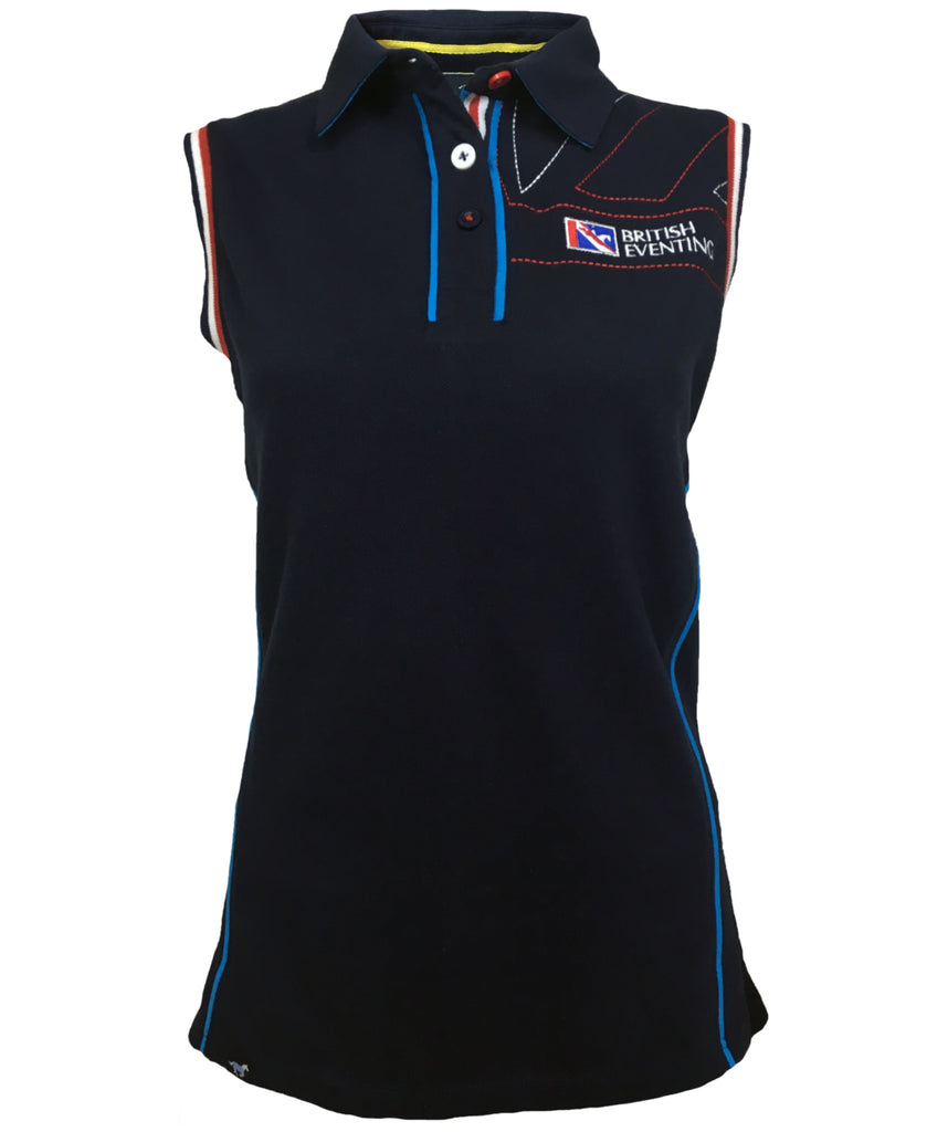 women's sleeveless polo shirts