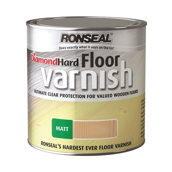 Ronseal 2 5ltr Diamond Hard Coloured Floor Varnish